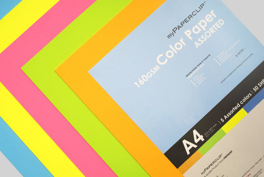 UNCOATED COLOR PAPER - 160 GSM